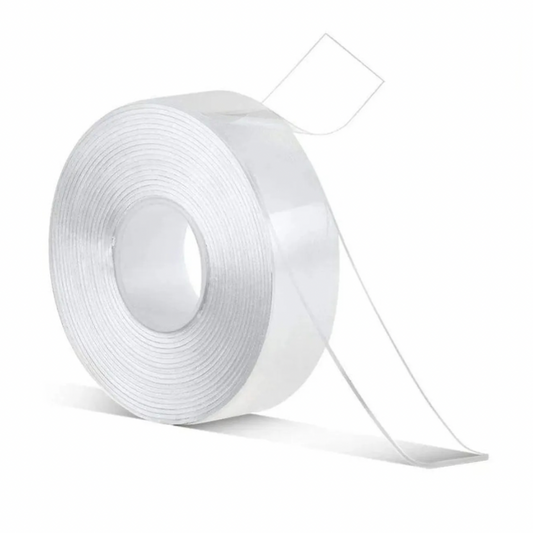 Cinta doble cara transparente 1.8cm x 3m