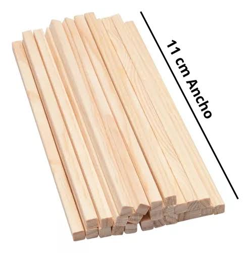 Paquete Palito cuadrado de 0.5cm x 11cm Barrilito