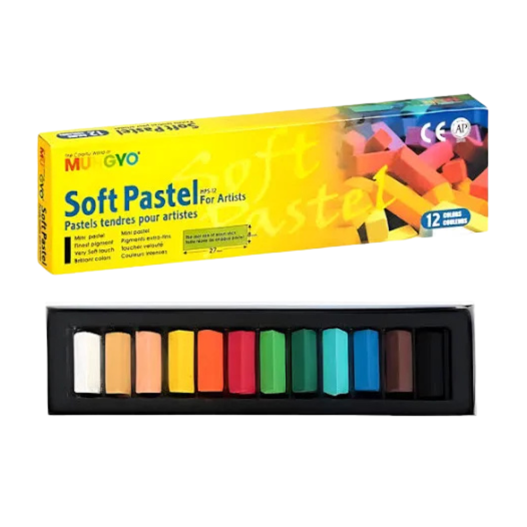 Pasteles suaves Mungyo 12 colores