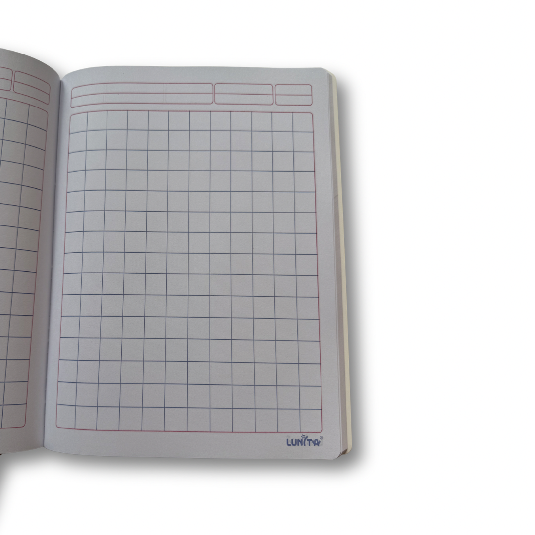 Cuaderno profesional cosido cuadro alemán