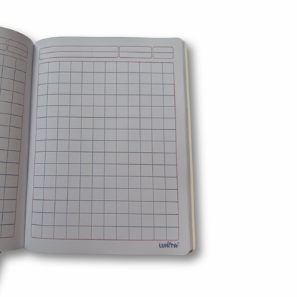 Cuaderno profesional cosido cuadro alemán