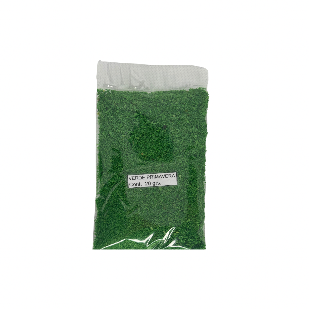 Pasto artificial en polvo 20gr