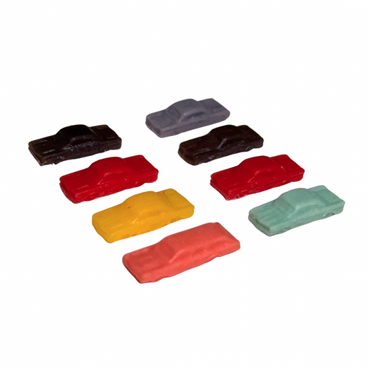 Autos sin pintar c/8 esc 1:250