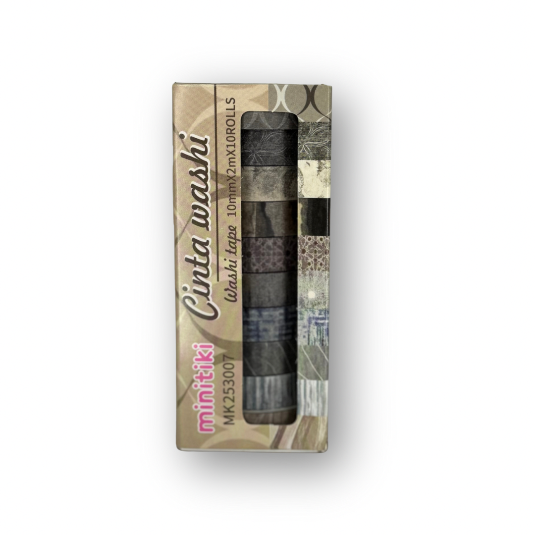 Washi tape figuras c/10