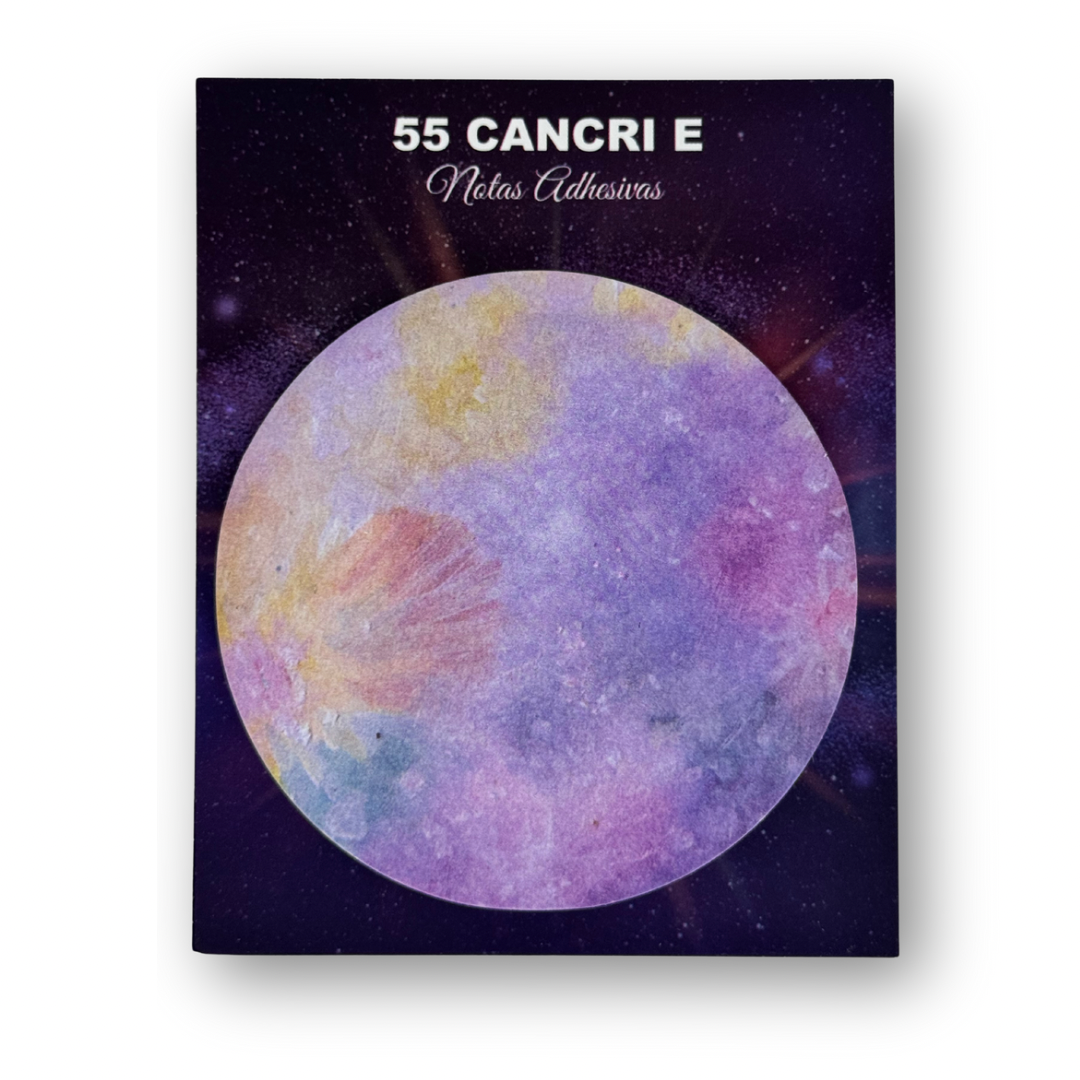 Post it de planetas y lunas