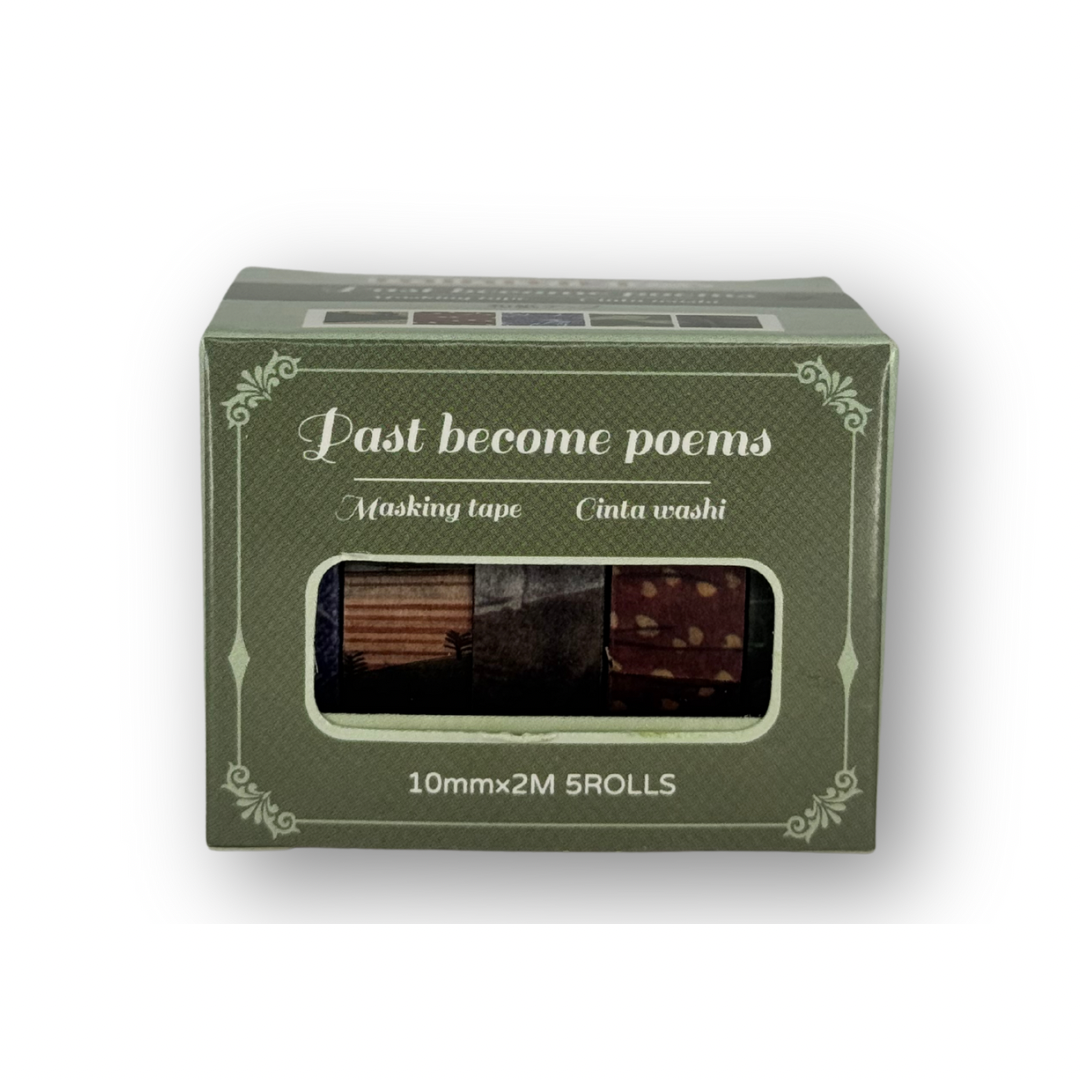 Washi tape past become poems c/5