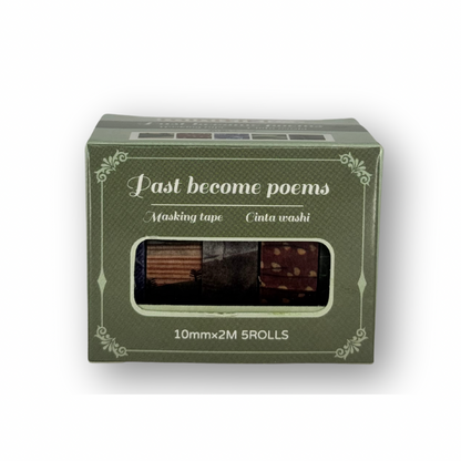 Washi tape past become poems c/5