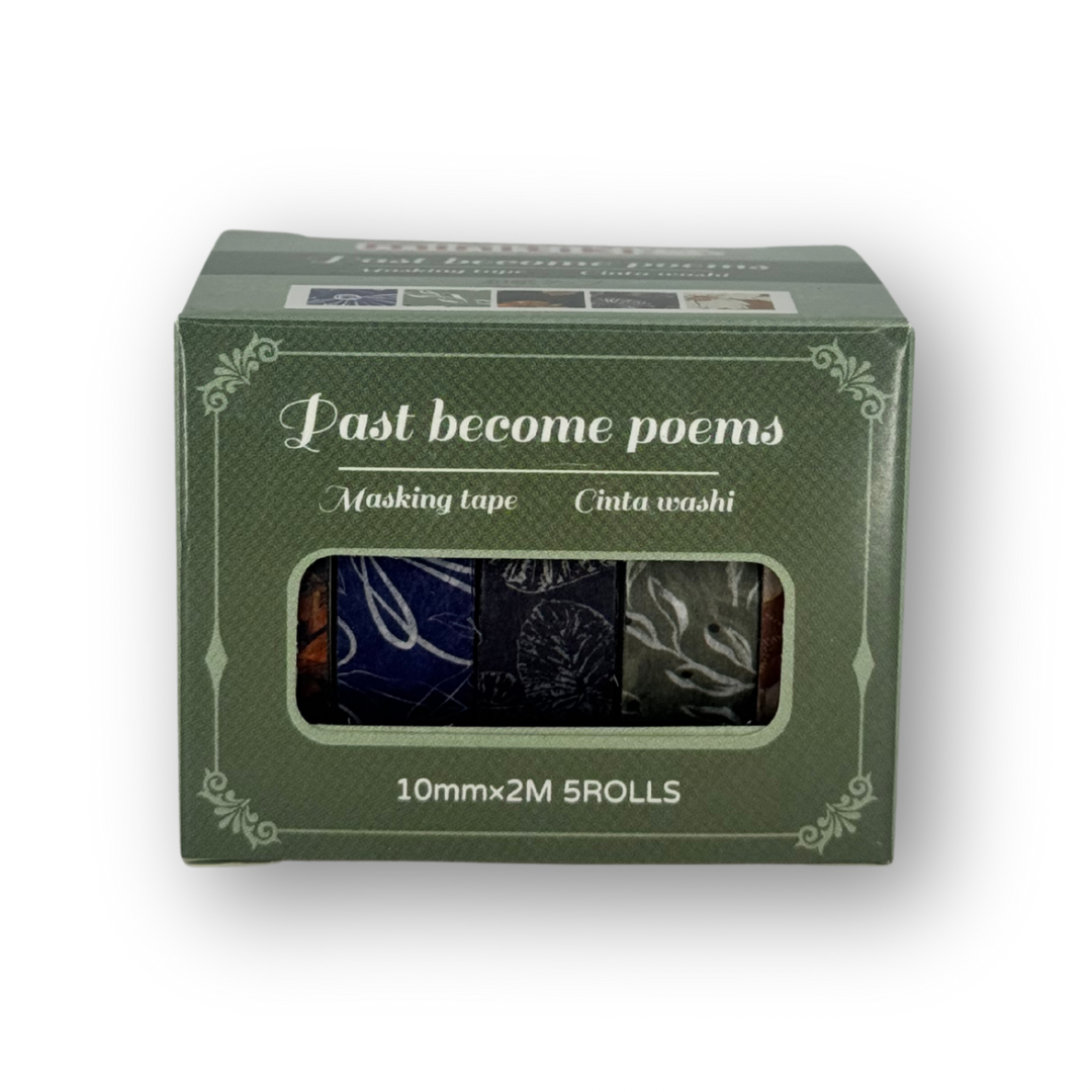 Washi tape past become poems c/5