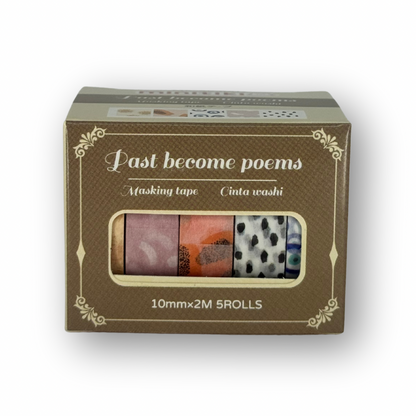 Washi tape past become poems c/5