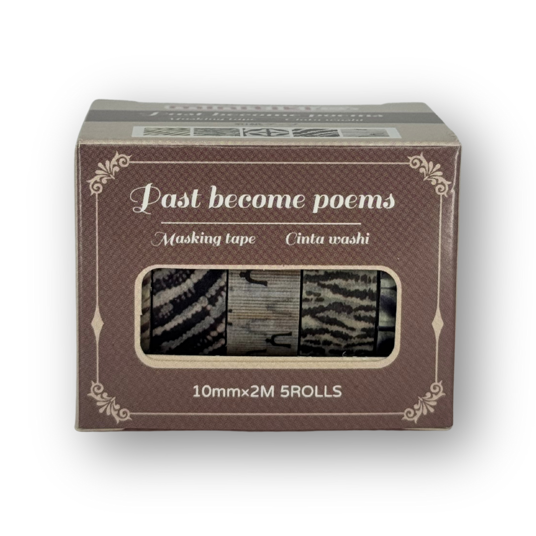 Washi tape past become poems c/5