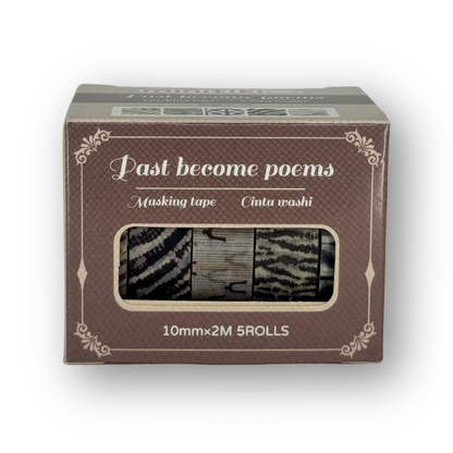 Washi tape past become poems c/5