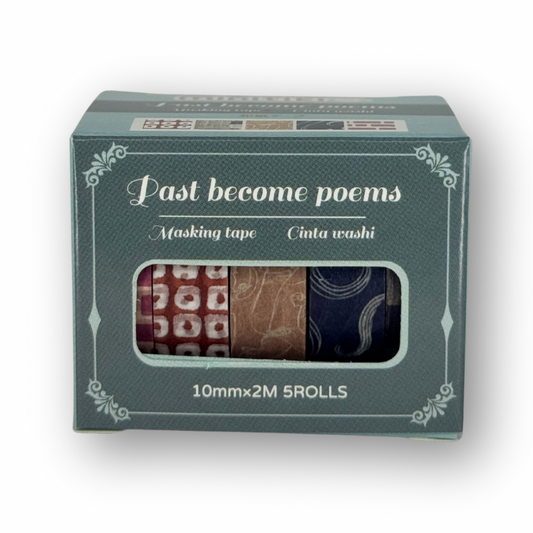 Washi tape past become poems c/5