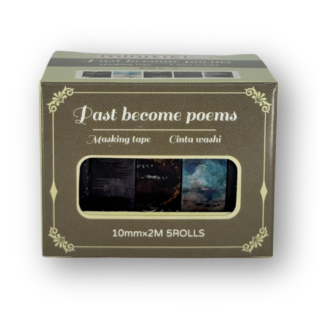 Washi tape past become poems c/5