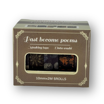 Washi tape past become poems c/5