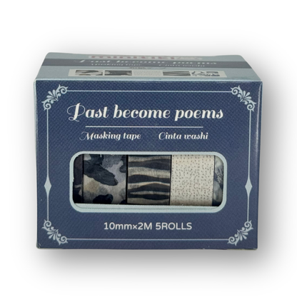 Washi tape past become poems c/5