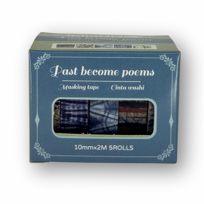 Washi tape past become poems c/5