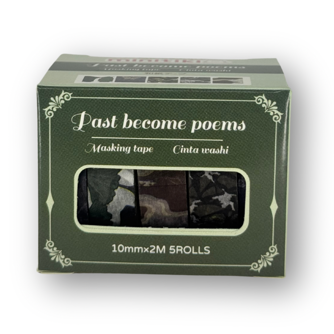 Washi tape past become poems c/5