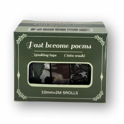 Washi tape past become poems c/5