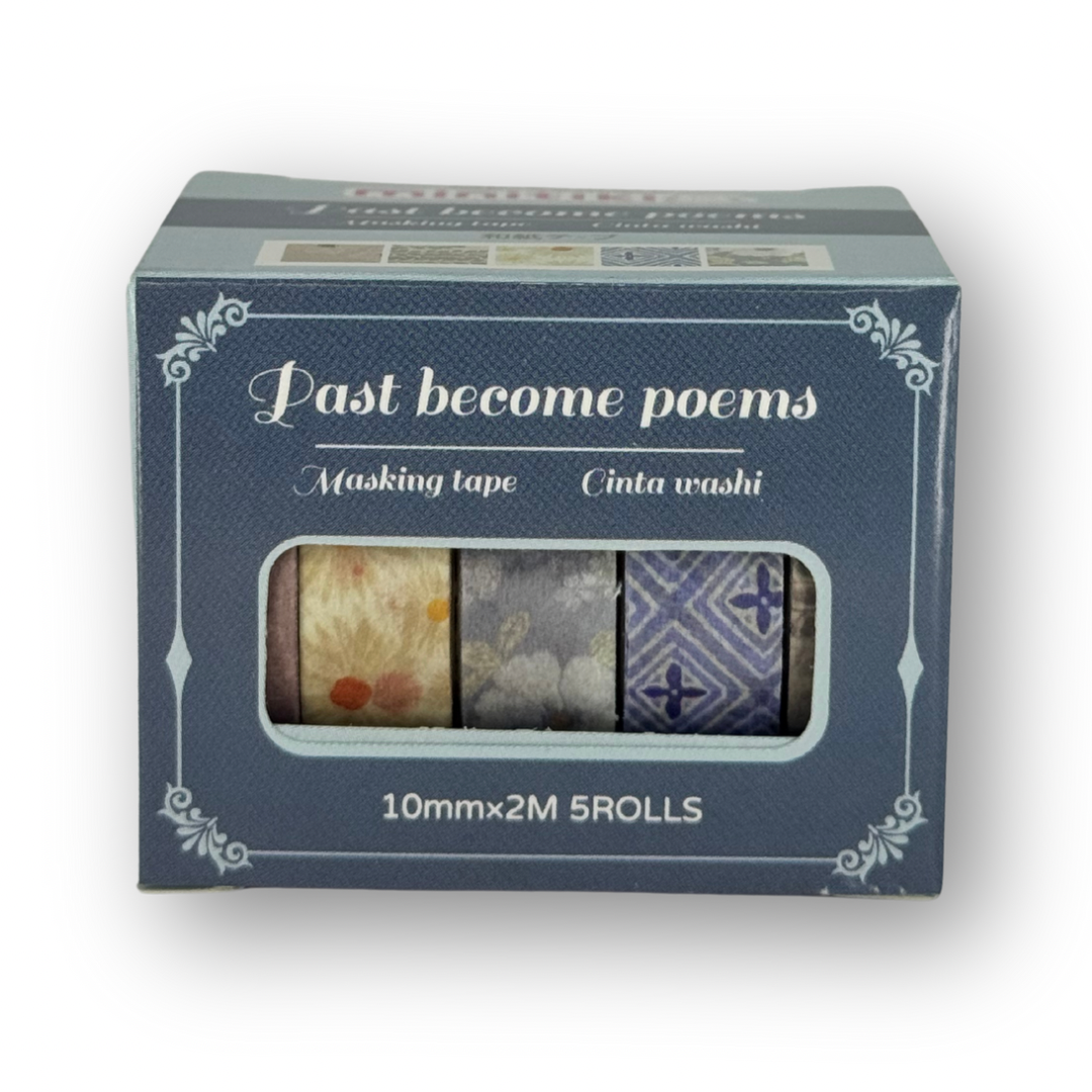 Washi tape past become poems c/5