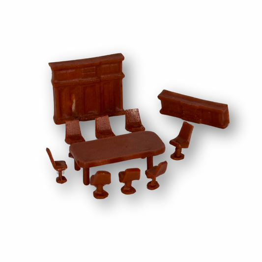 Comedor para 8 personas esc 1:100