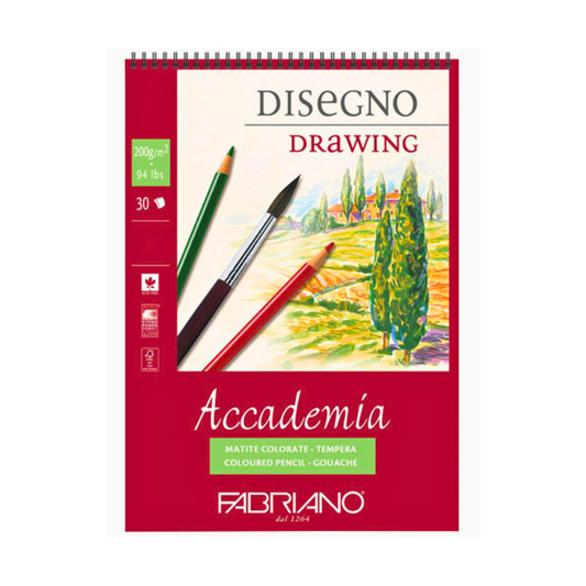 Bloc FABRIANO Accademia 29.7x42cm 200gr