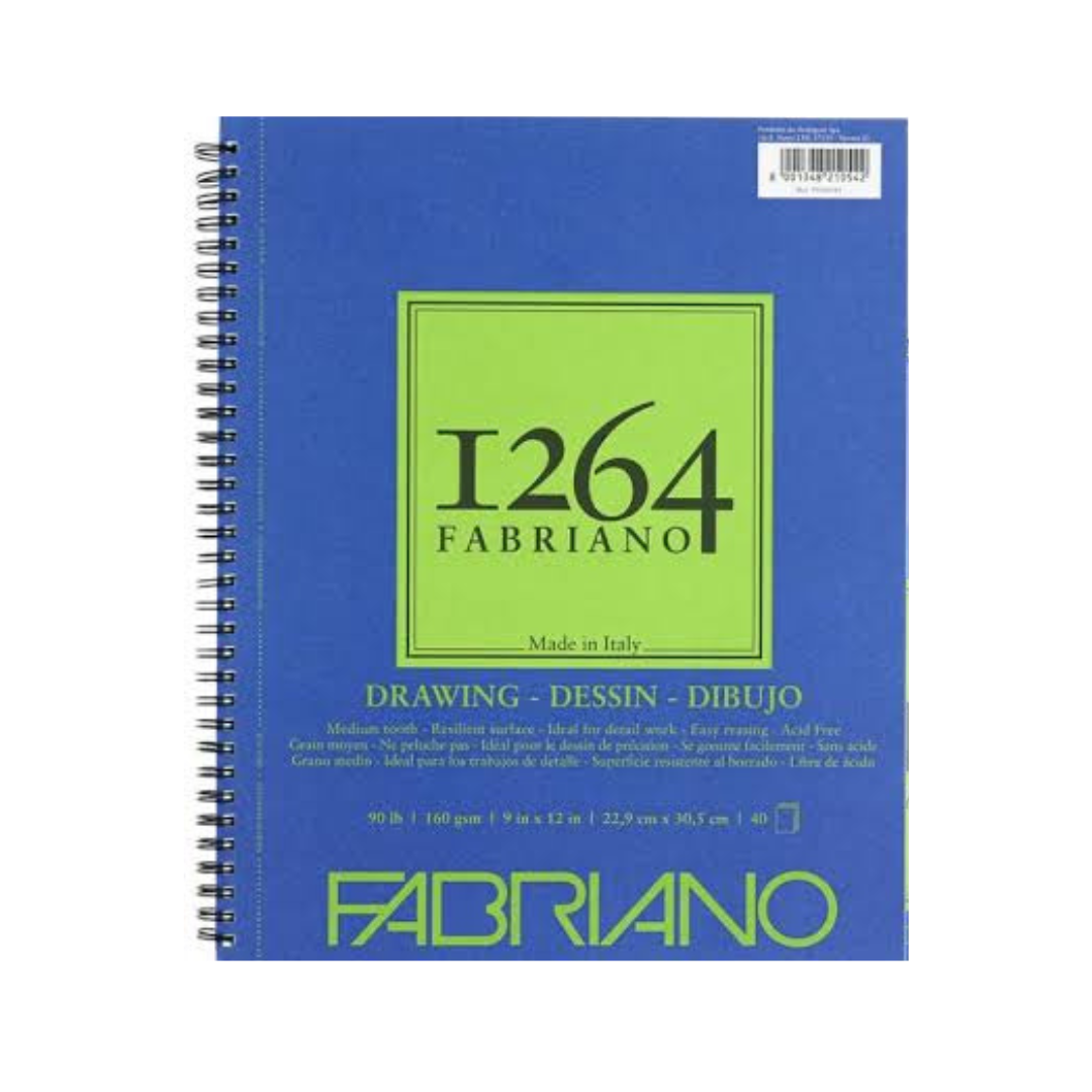Bloc Fabriano 1264 drawing 22.9x30.5cm