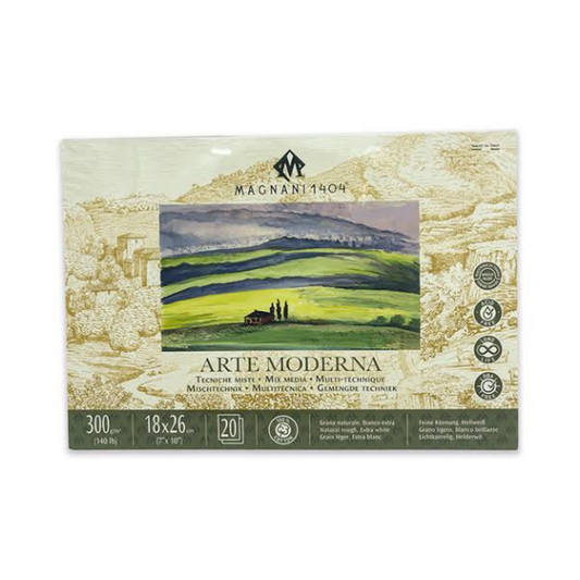 Bloc Magnani Arte Moderna 18x26cm 300gr
