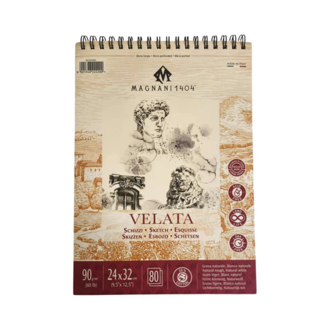Bloc Magnani Velata 24x32cm 90gr