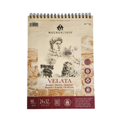 Bloc Magnani Velata 24x32cm 90gr