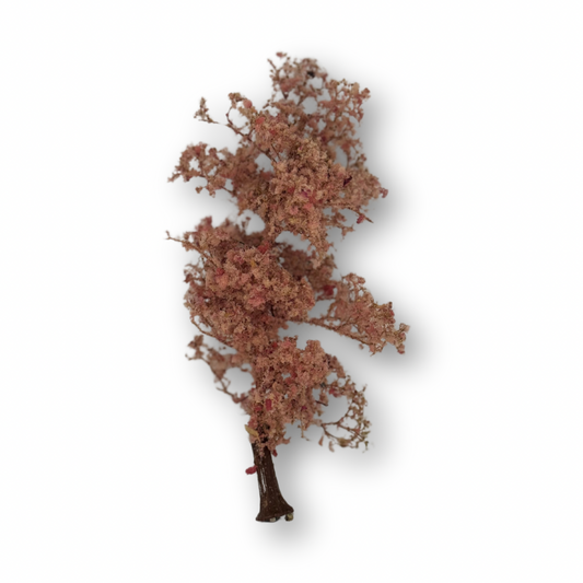Árbol rosa 13cm miniatura