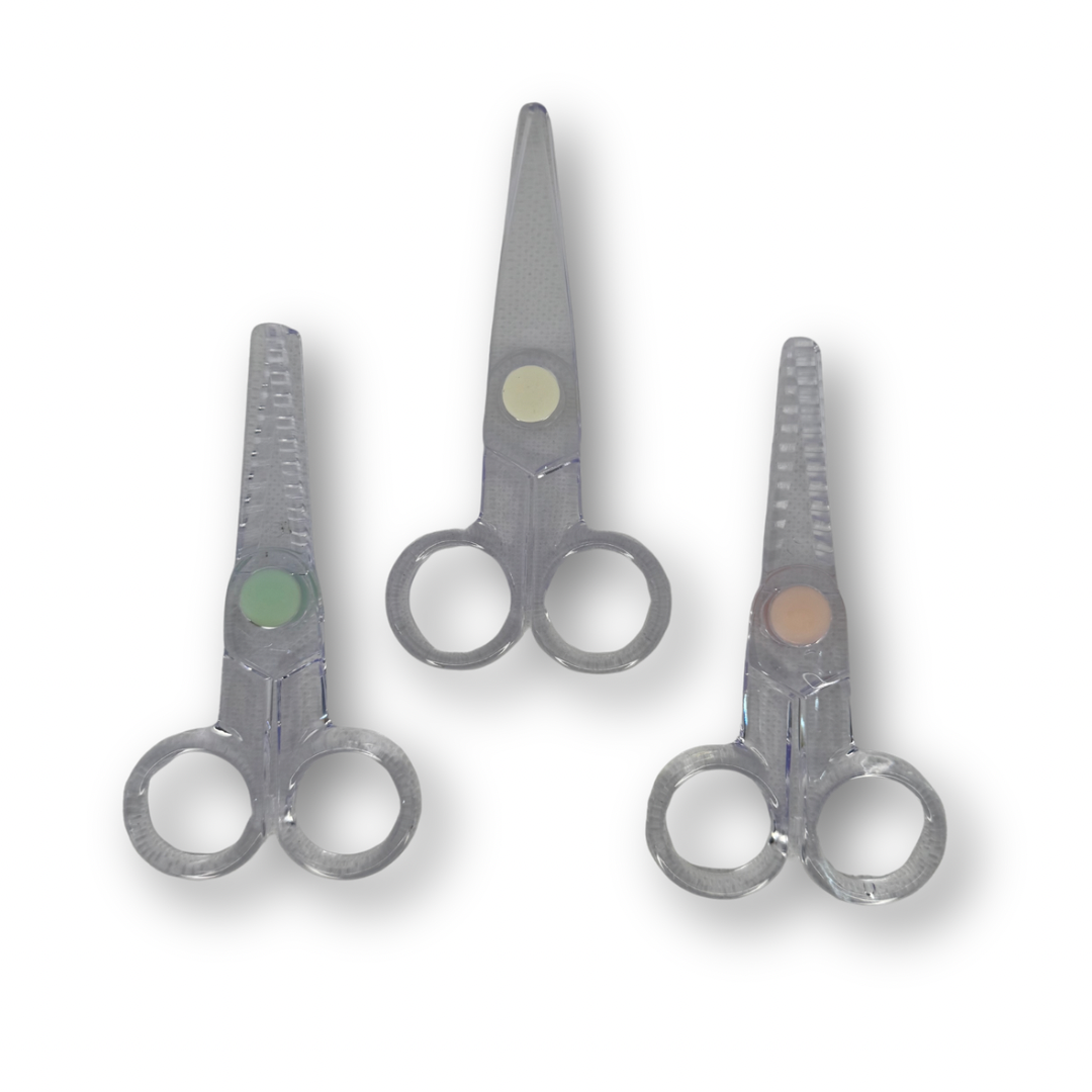 Set de 3 tijeras decorativa