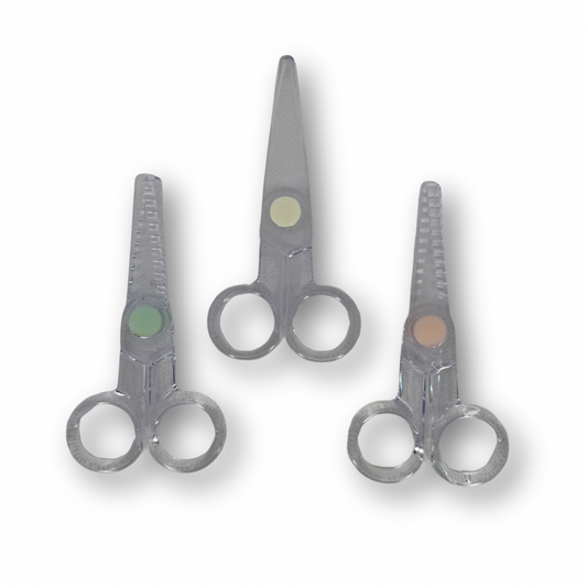 Set de 3 tijeras decorativa