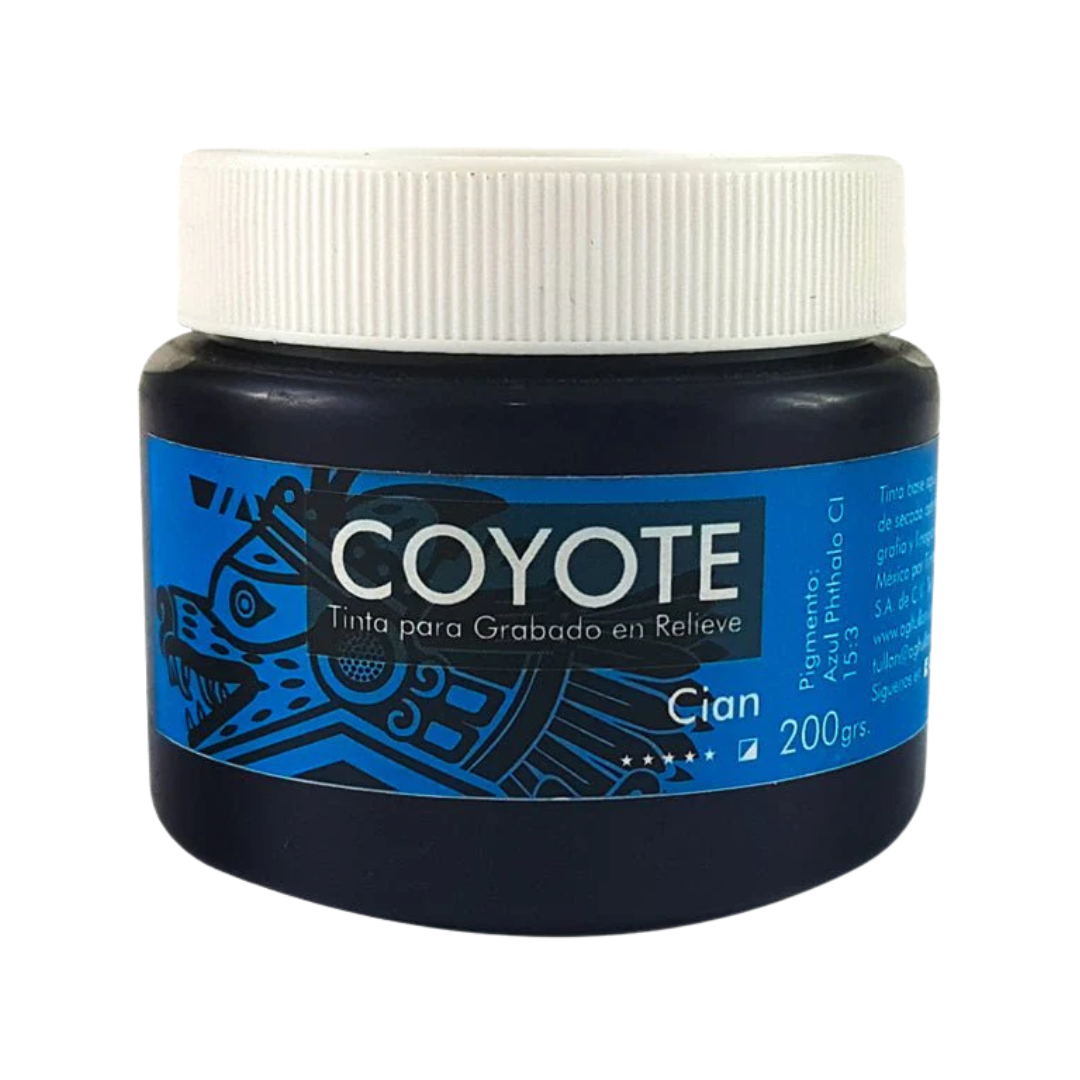 Tinta coyote para grabado 200gr