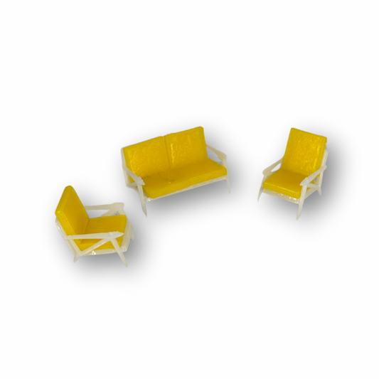 Sillones de jardín esc 1:100