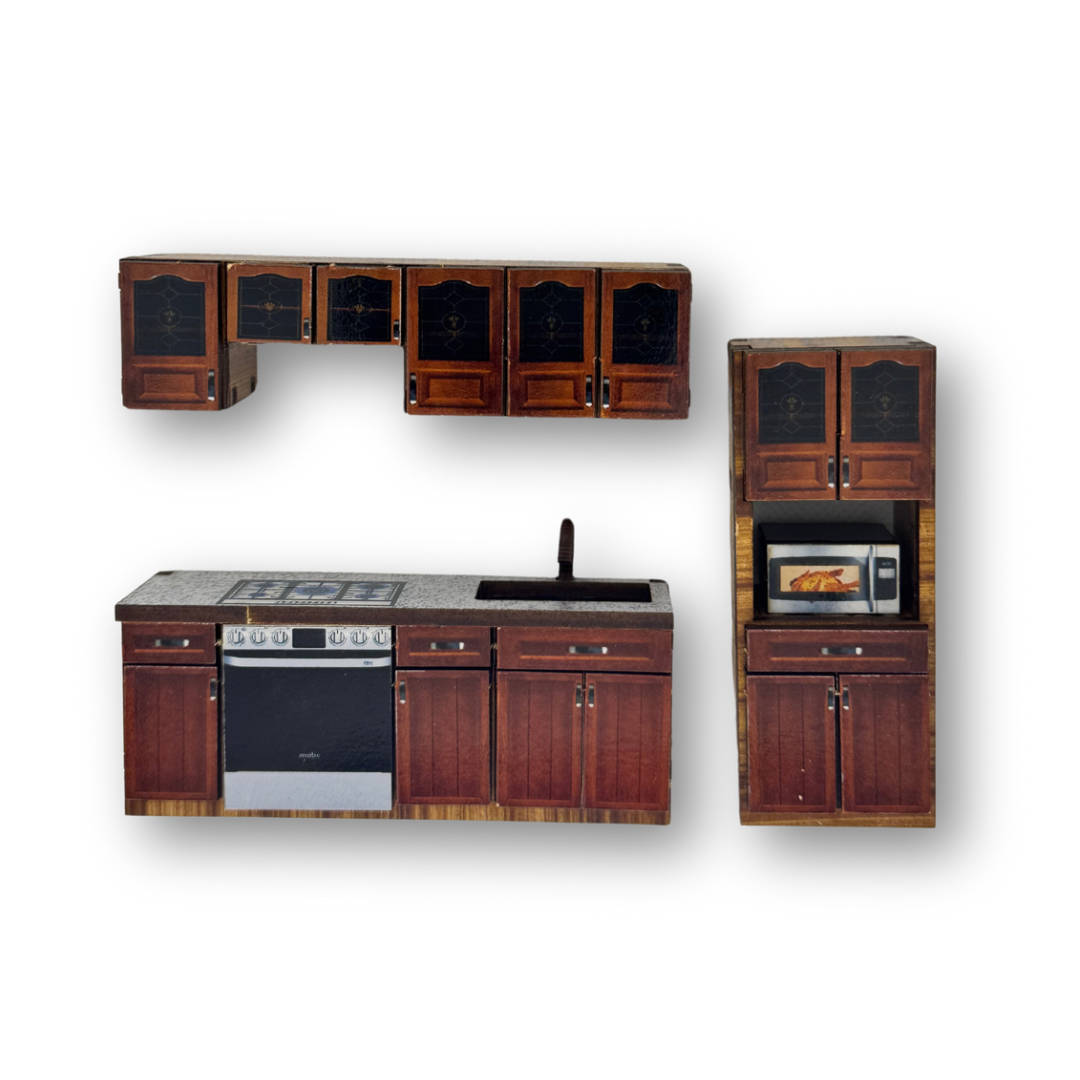 Paquete de muebles decorados esc 1:25