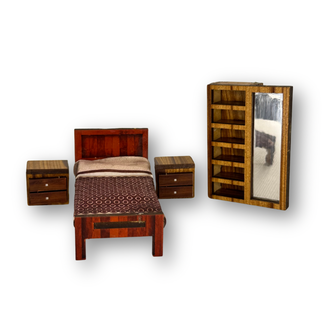 Paquete de muebles decorados esc 1:25