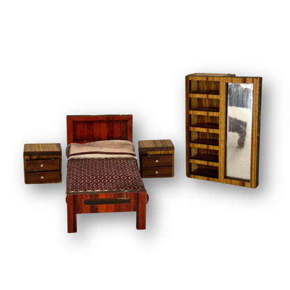 Paquete de muebles decorados esc 1:25