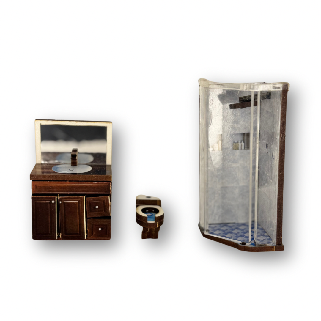 Paquete de muebles decorados esc 1:25