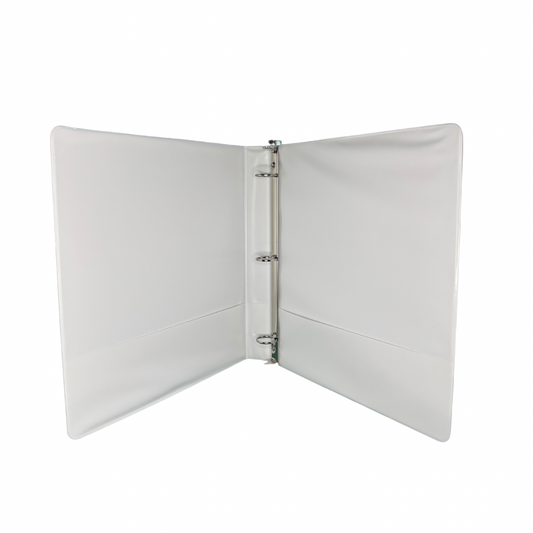 Carpeta panorámica 1” color blanco