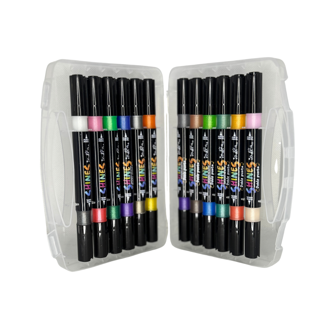 Marcadores Indra shines c/12