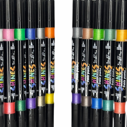 Marcadores Indra shines c/12