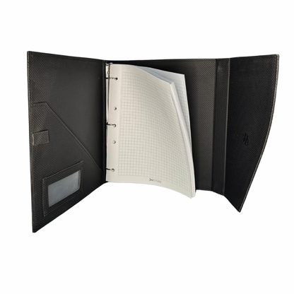 Carpeta Premium negra con 100 hojas