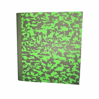 Registrador carta verde jaspeado