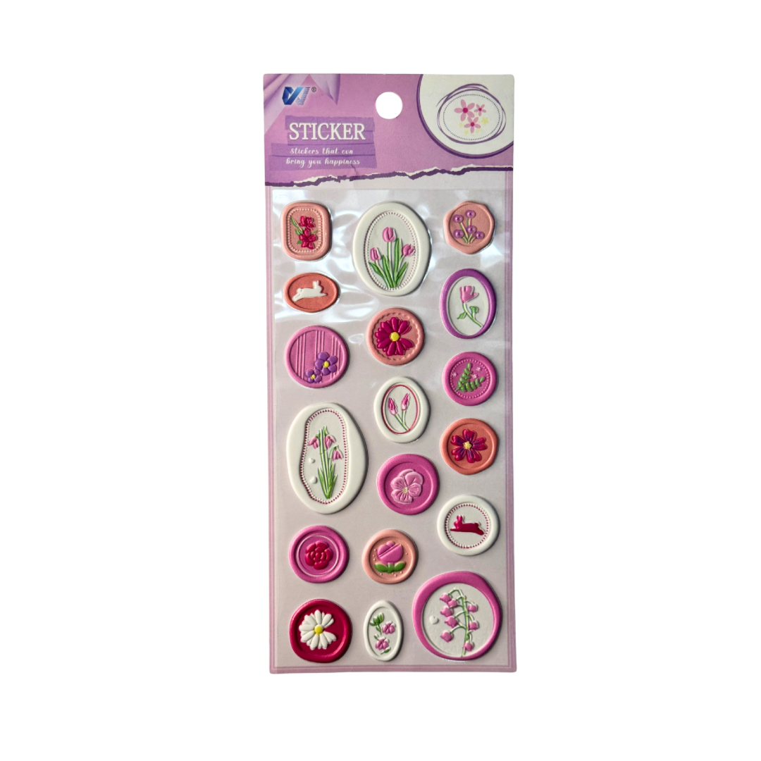 Stickers 3D sellos de lacre