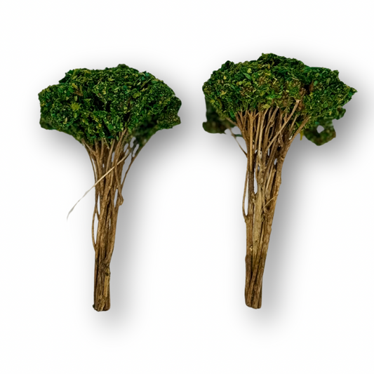 Árbol copa 7.5cm c/2 miniatura