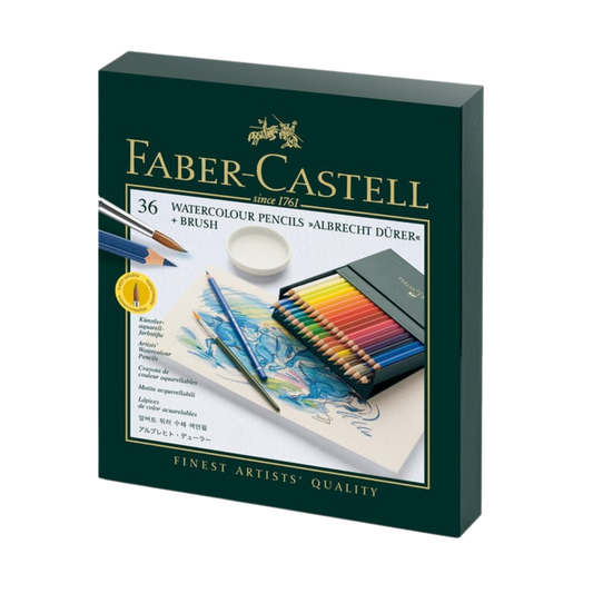 Lápices de colores acuarelables Faber Castell con 36 de Albrecht Dürer