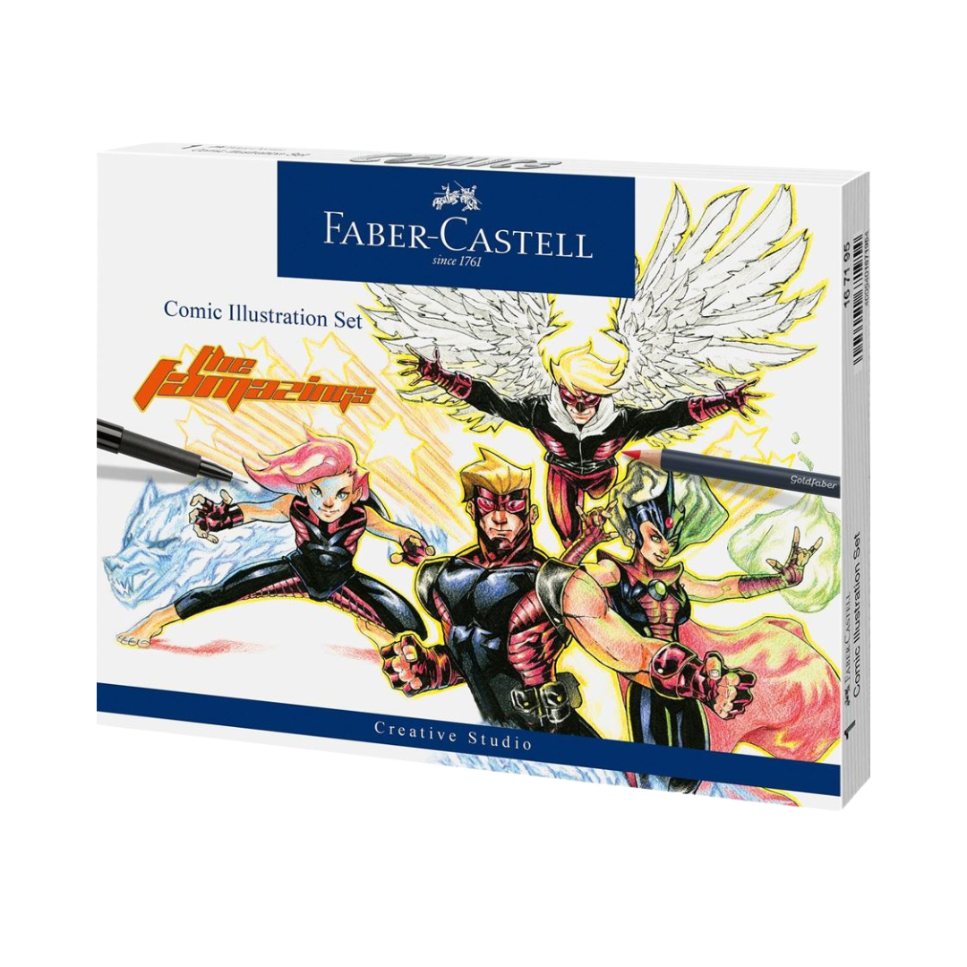 Comic Illustration set Faber Castell