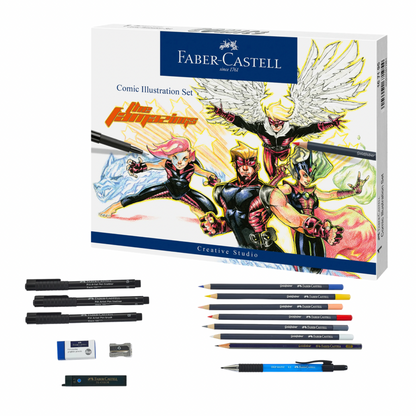 Comic Illustration set Faber Castell