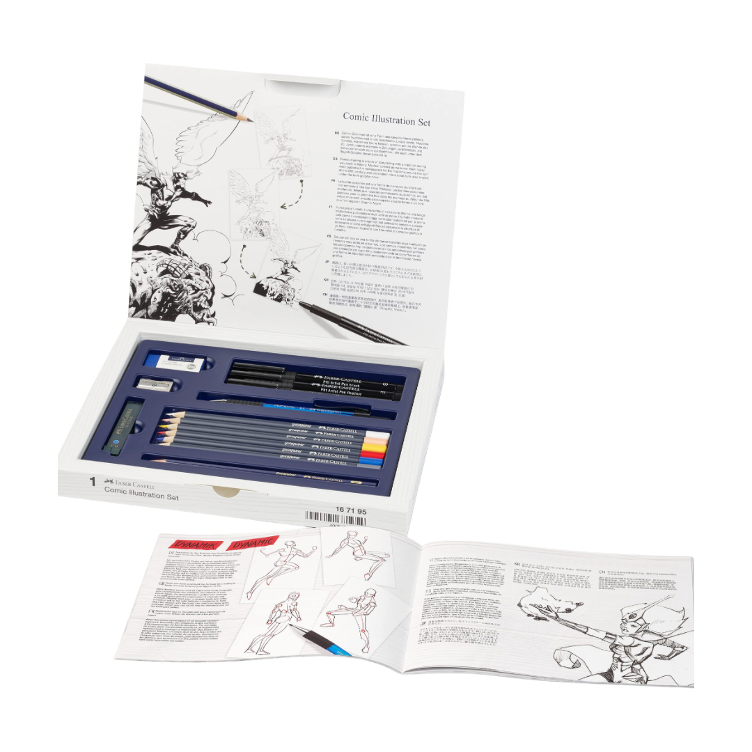 Comic Illustration set Faber Castell