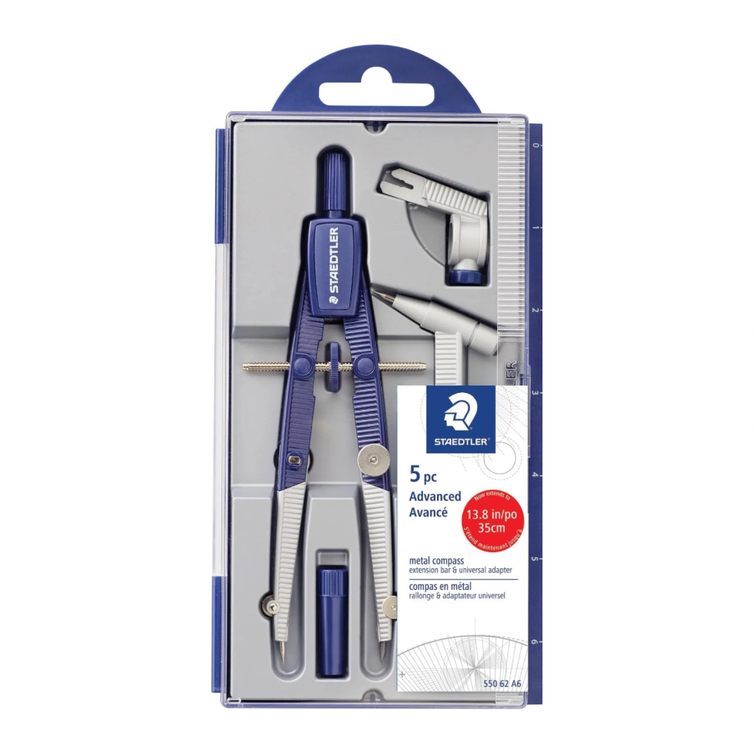 Compás escolar con extensión Staedtler 550 62 A6